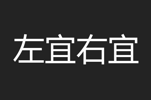 左宜右宜