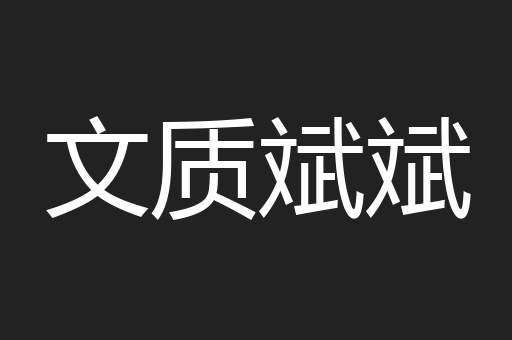 文质斌斌