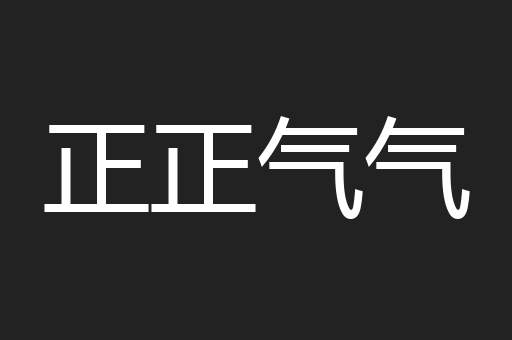 正正气气