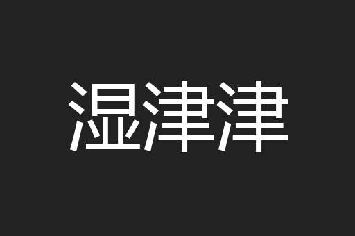 湿津津