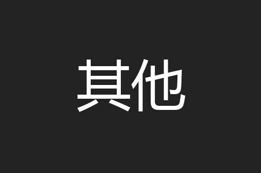 其他