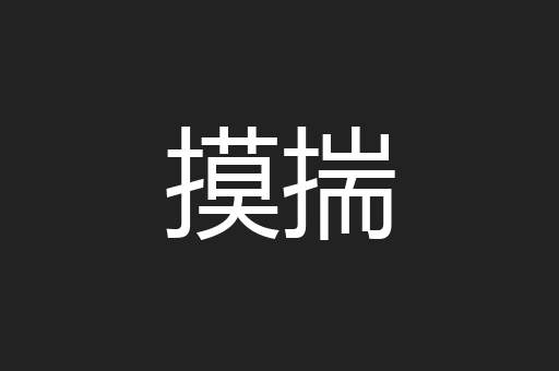 摸揣