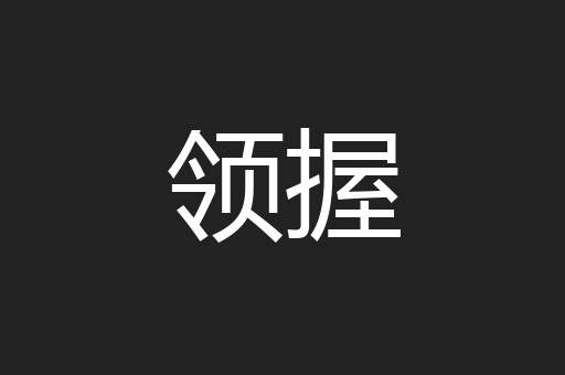 领握