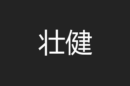 壮健