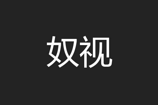 奴视