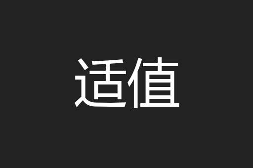 适值