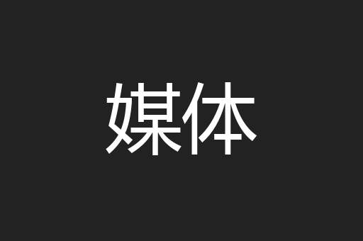 媒体