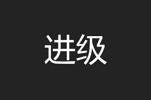 进级