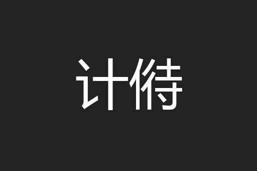 计偫
