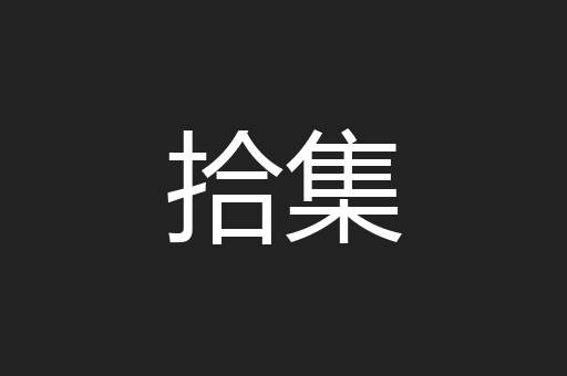 拾集
