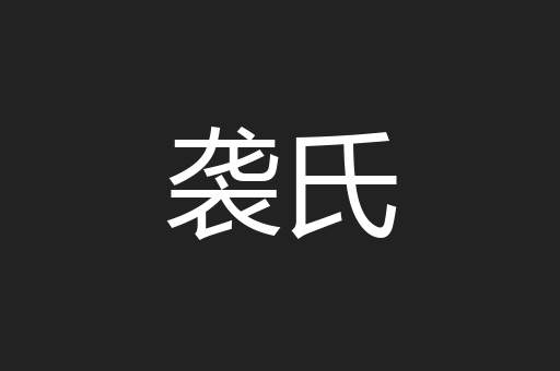 袭氏