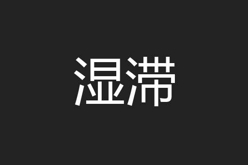 湿滞