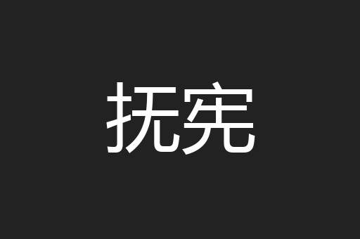 抚宪
