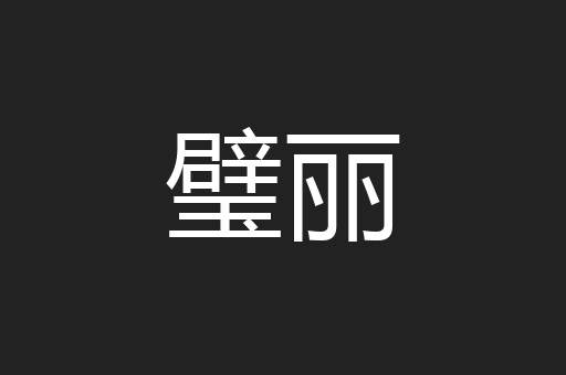 璧丽