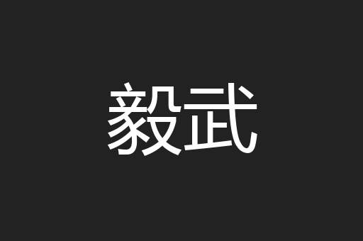 毅武