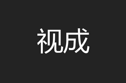 视成