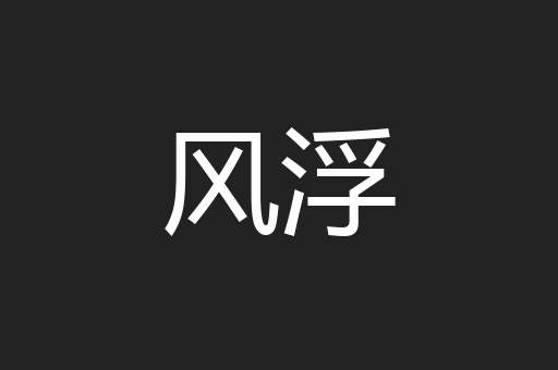 风浮