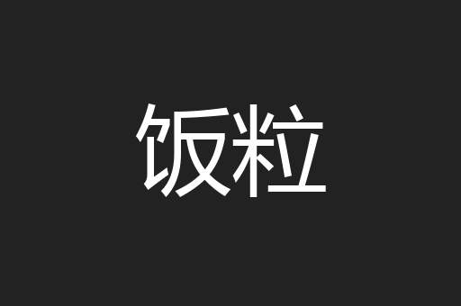 饭粒