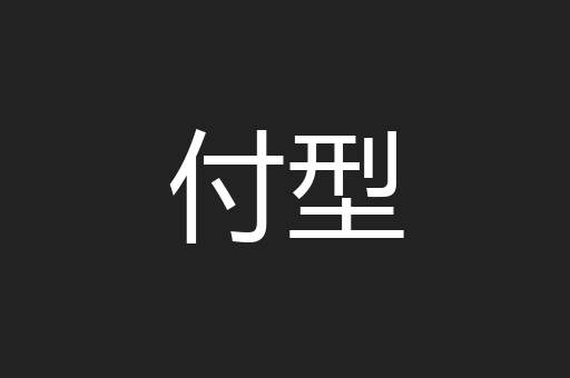 付型