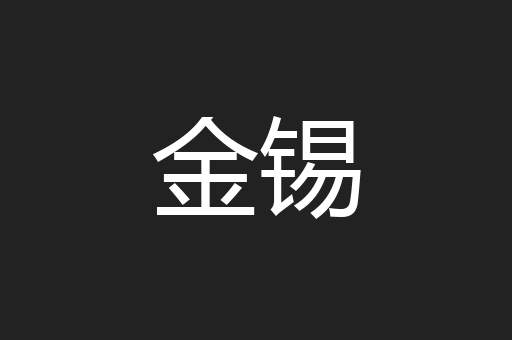 金锡
