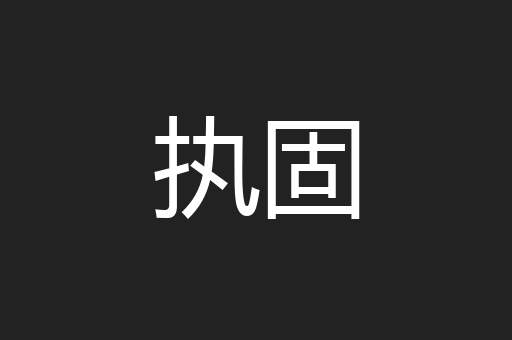 执固