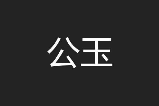 公玉
