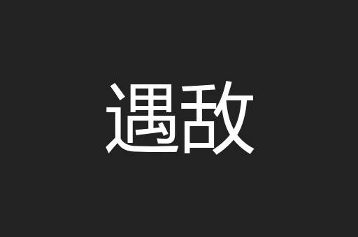 遇敌
