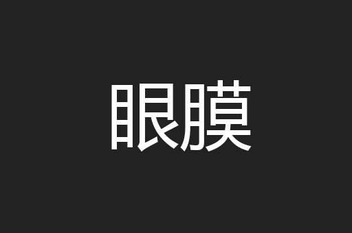 眼膜