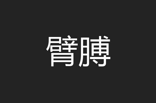 臂膊