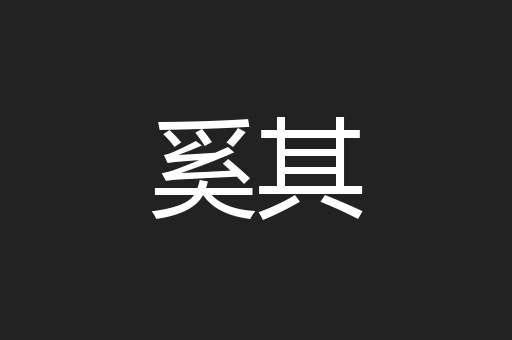奚其