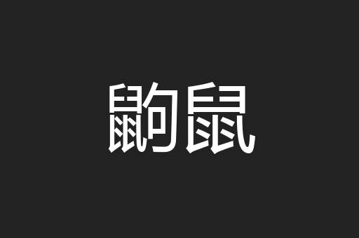 鼩鼠