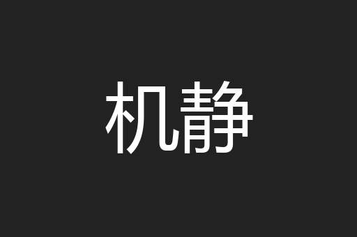 机静