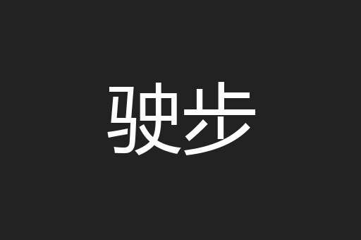 驶步