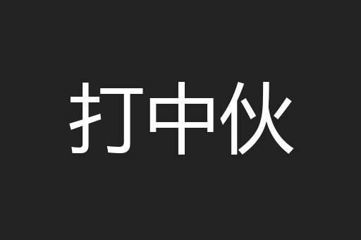 打中伙