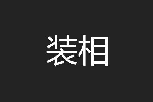 装相