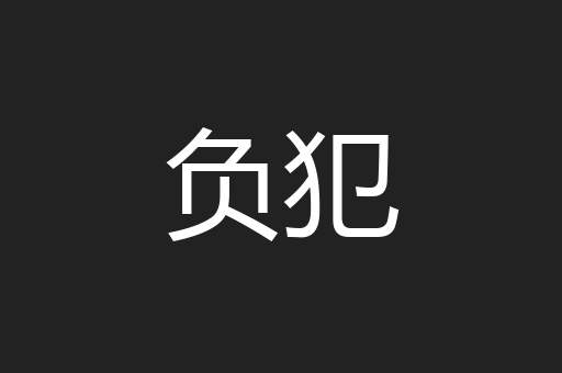 负犯