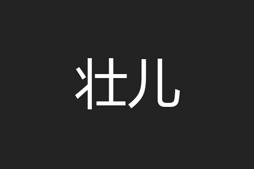 壮儿