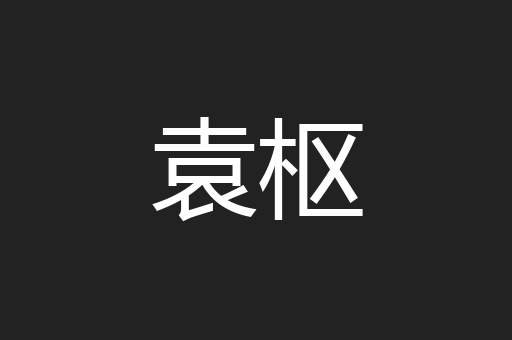 袁枢