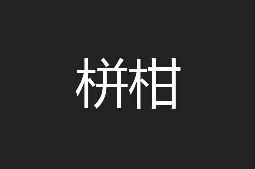 栟柑