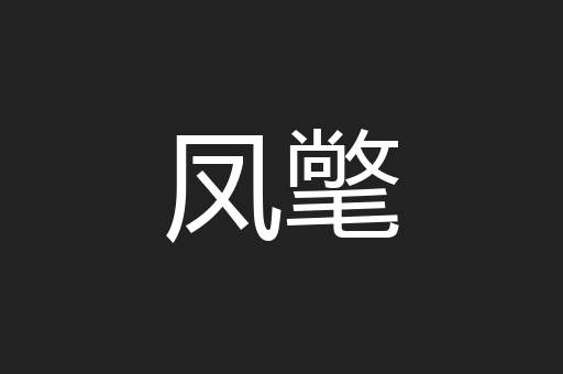 凤氅