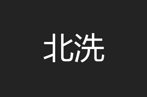 北洗