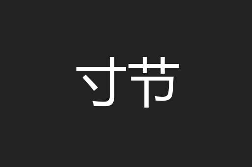 寸节