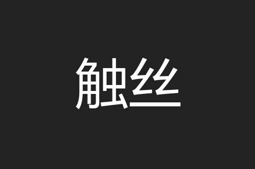 触丝