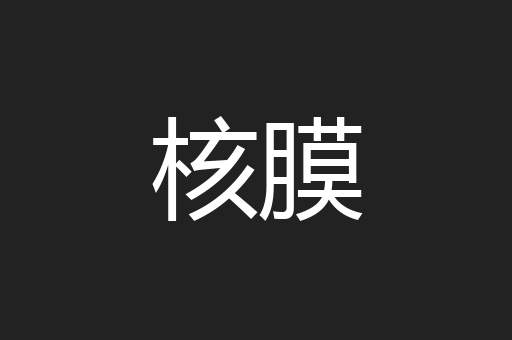 核膜