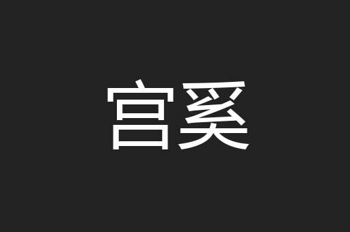 宫奚