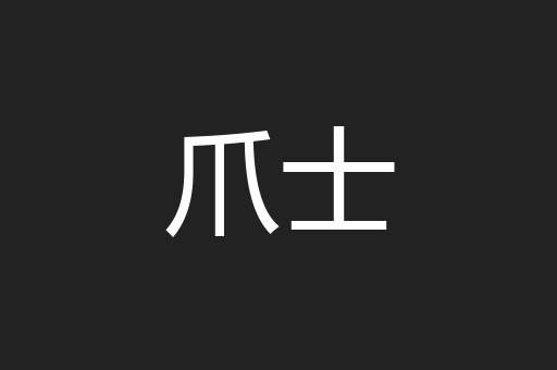 爪士