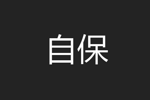 自保
