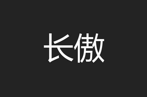长傲
