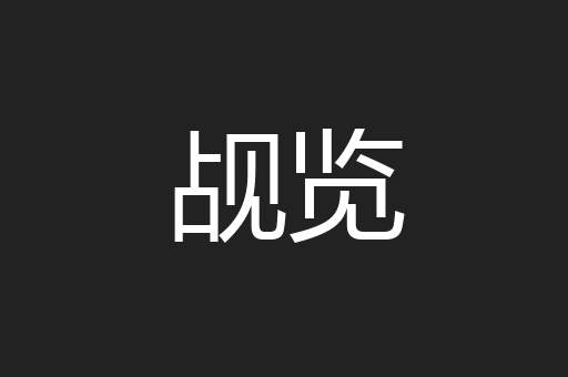 觇览