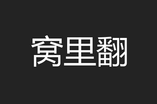 窝里翻